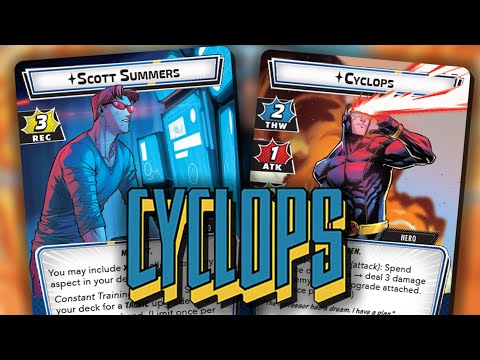 Cyclops Hero Pack PREVIEW || Marvel Champions