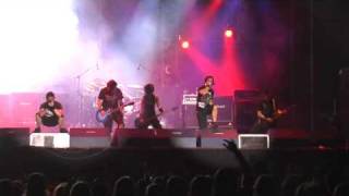 SONIC SYNDICATE "Affliction" (02.08.2009, Global East Fest, Kiev, Ukraine)