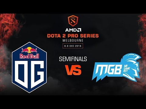 OG vs Mr Game Boy Game 2 - AMD Dota 2 Pro League: Semifinals w/ Basskip, r1sk