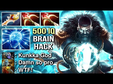 HOLY SICK PLAY !Attacker The Best Kunkka in The World WTF Brain Hack Divine Rapier Epic Game Dota 2