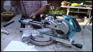 Makita 8 1/2” Compound Miter Saw Unboxing/Review Model (LS0815F)