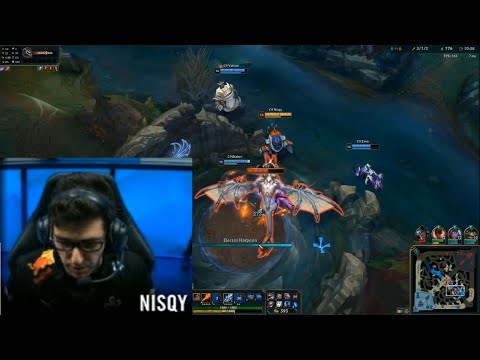 [C9 Nisqy ProView] POV - C9 vs CLG - LCS Spring 2020 - C9 CNisqy Rumble Gameplay