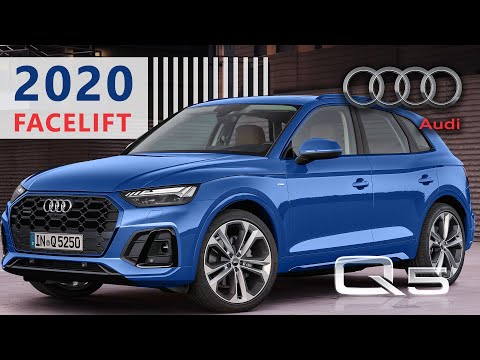 2020 Audi Q5 Facelift Revealed as New Q5 and SQ5 2021 FY Crossover Model Redesign