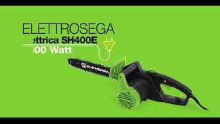 Supherba Elettrosega - 1800W Barra 40 cm - Lubrificazione Automatica