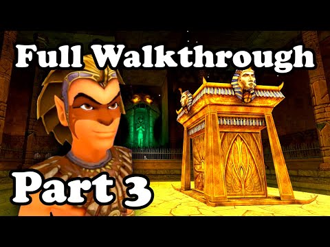 Sphinx and the Cursed Mummy Walkthrough - Part 3 (Luxor Pyramid) | No Commentary/No Cutscenes