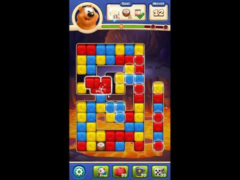 Toon Blast Level 6756 - NO BOOSTERS 🐻🐺🐱 | SKILLGAMING ✔️