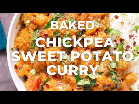 BAKED CHICKPEA SWEET POTATO CURRY | Vegan Richa Recipes
