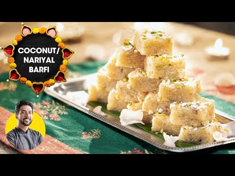 Creamy Coconut Barfi | No Condensed milk | Diwali Mithai | Chef Ranveer Brar