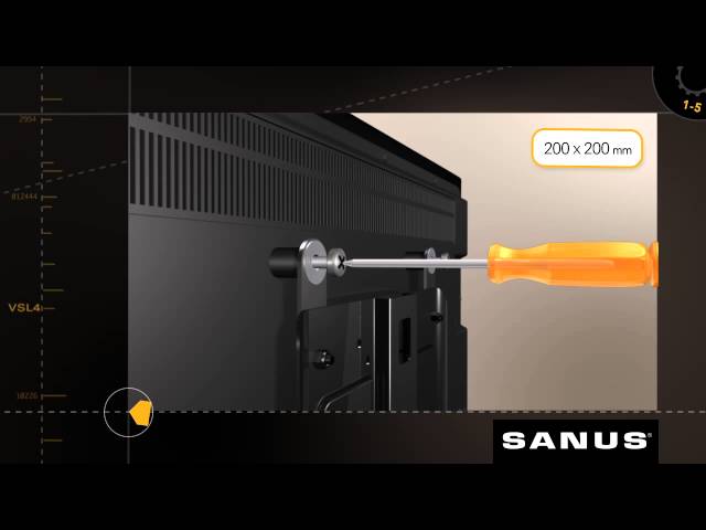Video Teaser für How To Install Your SANUS VSL4 TV Mount
