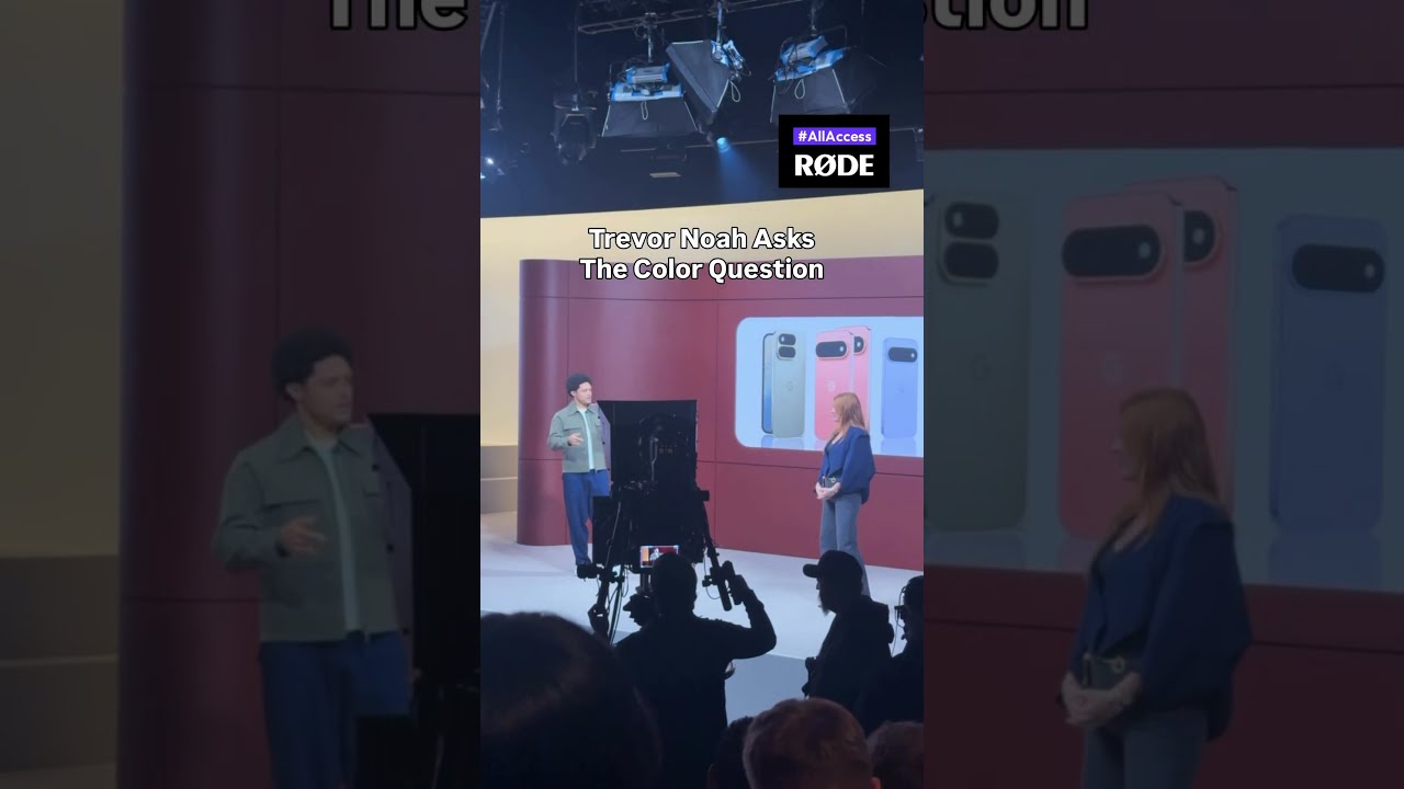 Trevor Noah Asks Google About How They See Color