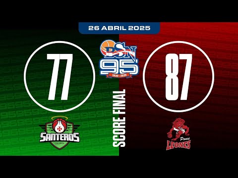 Resumen - Santeros de Aguada vs. Leones de Ponce - BSN 2025