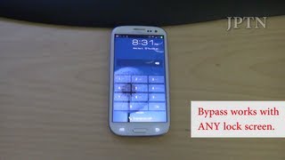 Samsung S3/Note 2 (i747 Rogers, Bell, Telus, AT&T) Lock Screen Bypass Demo/Security Hole