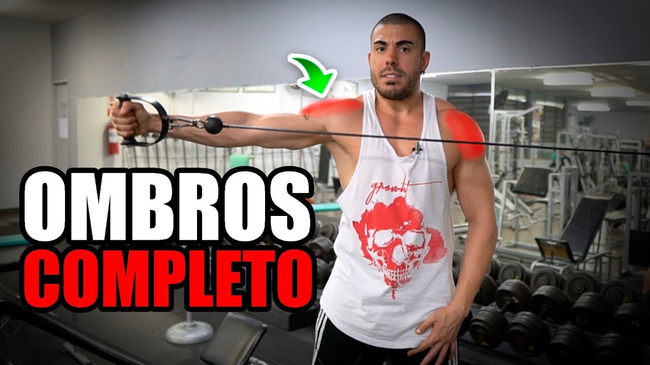 Treino de ombro completo *ombro de PRO*