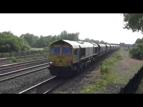 Freightliner 66951 with Empty Coal Train - Magor - 08/06/16