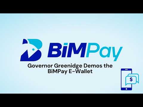 Governor Greenidge Demos the BiMPay App for Former Leaders