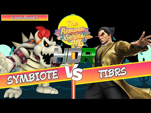TRS #6 HDR Losers Round 2 - Symbiote (Bayonetta, Bowser) Vs.TiBRs (Pac-Man, Kazuya)