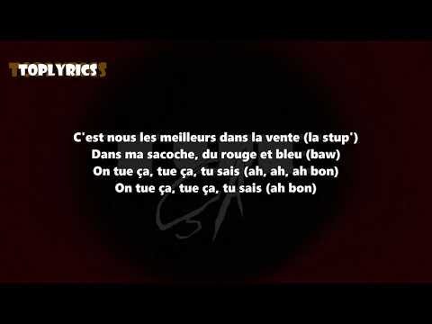 Koba LaD - Tue ça Feat. SDM, Guy2bezbar (Paroles/Lyrics)