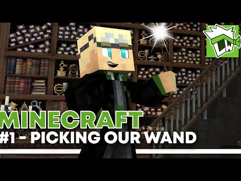 Minecraft Witchcraft and Wizardry (Harry Potter RPG) - Part 1 - Picking Our Wand