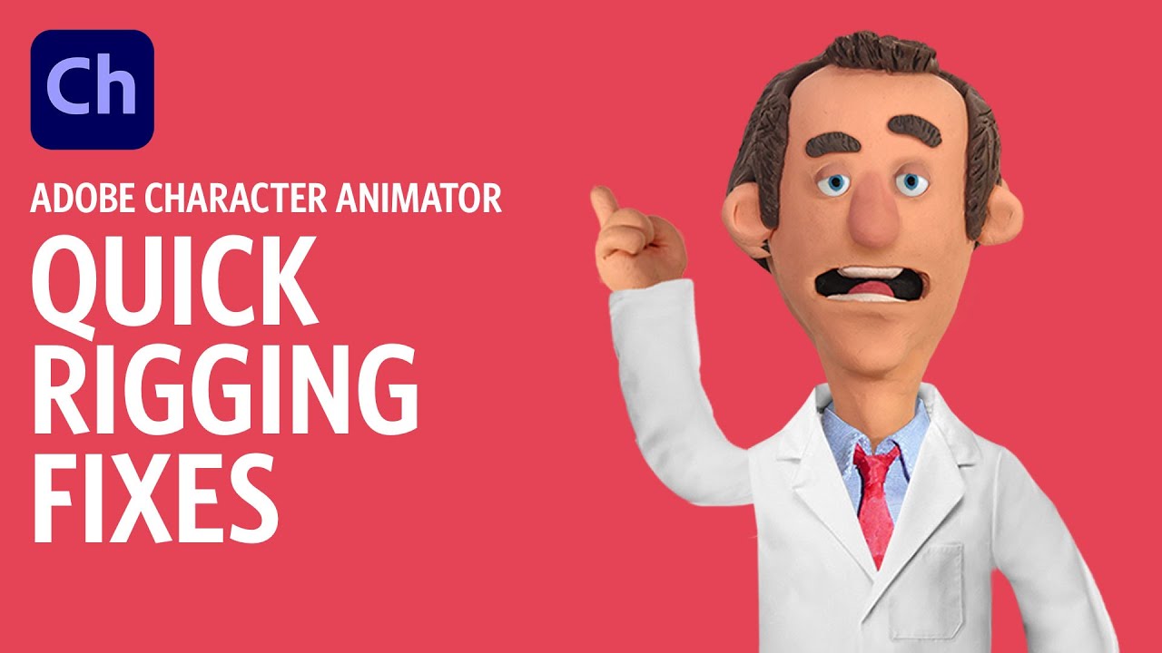 Quick Rigging Fixes (Adobe Character Animator Tutorial)