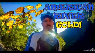 1st Time Gold Sniping the American River