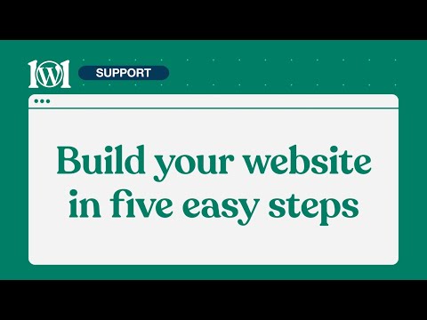 Build your WordPress.com website in five easy steps | WordPress.com Support