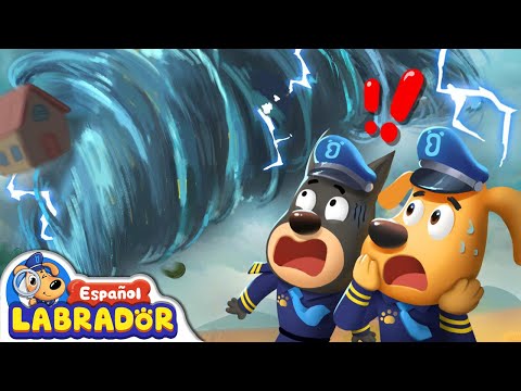 🔍Sheriff Labrador - Un Gran Tornado | Videos de Niños | BabyBus en Español