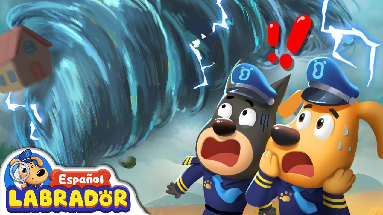 🔍Sheriff Labrador - Un Gran Tornado | Videos de Niños | BabyBus en Español