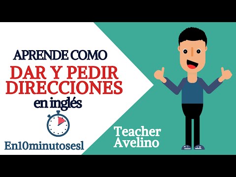 Aprende a dar y pedir direcciones en inglés | Asking for and giving directions