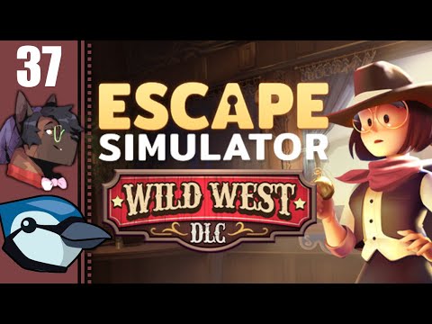Let's Play Escape Simulator Co-op Part 37 - Wild West: The Train