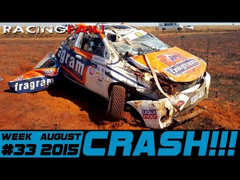 Racing and Rally Crash Compilation Week 33 August 2015