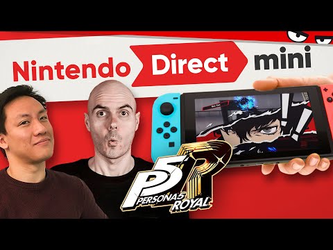 Nintendo Direct Mini 2022: Persona 5 Royal ENDLICH für Switch! | Reaction