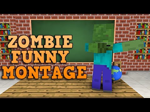 ZOMBIE FUNNY MONTAGE (PLATABUSH ANIMATION)