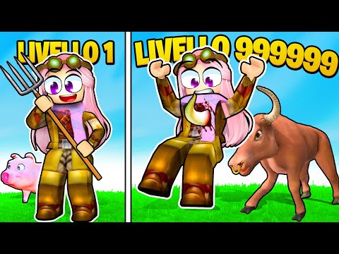 FATTORIA DA 1 VS FATTORIA DA 1.000.000€! - ROBLOX