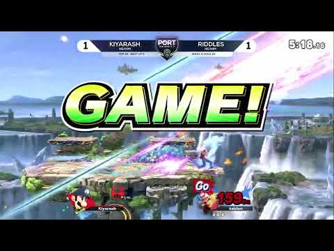 Kiyarash (Luigi) vs Riddles (Terry) - Top 128 - Port Priority 8