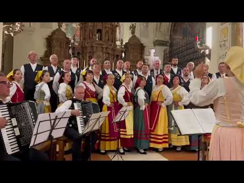 Gruppo Corale Folk Sirente-Din Don Testo di Cesare De Titta e Musica di Antonio Di Jorio.