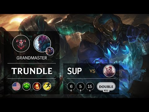 Trundle Support vs Rakan - NA Grandmaster Patch 9.22