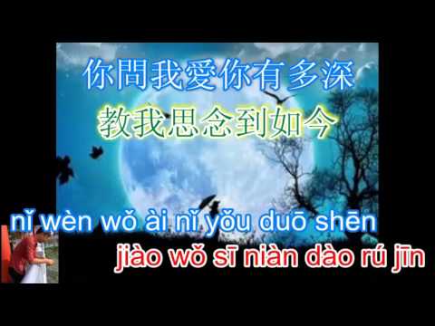 Yue liang dai biao wo de xin - 月亮代表我的心 - Teresa Teng - karaoke