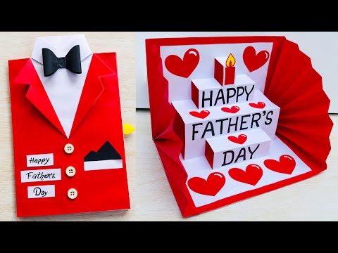 DIY Father's day pop-up card // Father's day special greeting card // Father's day card ideas