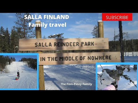 Salla Reindeer Park Finland ( Sallatunturi & Sallan Poropuisto )