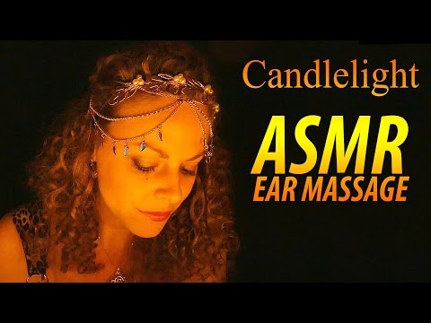 ASMR Ear Massage, Ear to Ear ASMR Whisper, Ear Cupping, Blowing & Brushing Binaural Sleep Relaxation Video