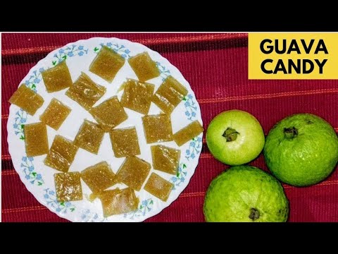 Guava Candy Recipe | Make Tasty Guava Candies At Home Instantly | Home Made Guava Candies