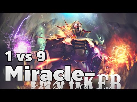 1v9 Invoker by Miracle-
