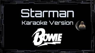 David Bowie • Starman (CC Karaoke / Instrumental)