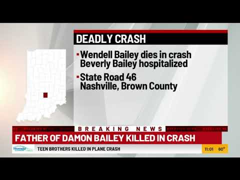 Father of Damon Bailey killed in crash