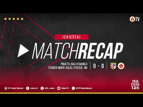 IZVJEŠTAJ  I  HŠK Posušje - FK Velež  0:0  I  Pripremna utakmica  11/10/2025