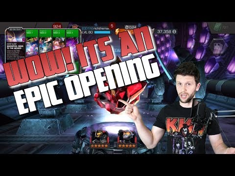 5 Star Cinematic Crystal Opening - 100% Gwenpool Event | Marvel Contest of Champions