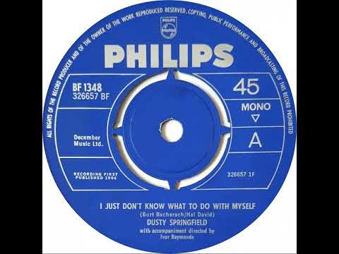 UK New Entry 1964 (139) Dusty Springfield - I Just Don't Know What To Do With Myself