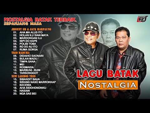 Kompilasi Lagu Batak Nostalgia Jack Marpaung & Jhonny S. Manurung, Trio Maduma, New Lasidos Trio