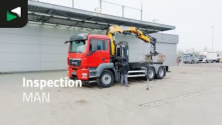 MAN TGS 26.400 TGS 6X4 Effer 155 Crane + Hooklift Full Steel Euro 5 cami&oacute;n con gancho | Imagen 4 - Autoline