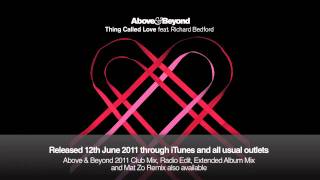Above & Beyond - Thing Called Love (Mike Shiver vs. Matias Lehtola Acoustic Remix)
